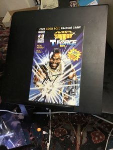 Mr. T and the T-Force #1 (1993) Signed by Mr. T! Wow! NM-