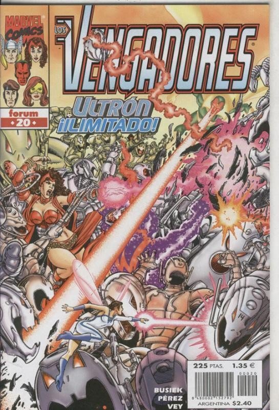 Los Vengadores volumen 3 numero 20: Ultron limitado, segunda parte