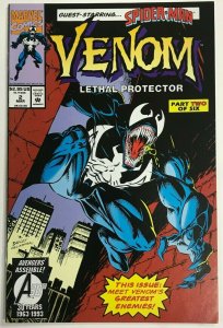 VENOM LETHAL PROTECTOR#2 VF/NM 1993 MARVEL COMICS