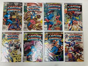 Captain America comic lot from:#265-389 43 diff avg 8.0 VF (1982-91)