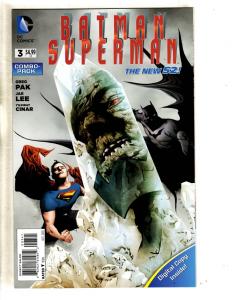 Lot Of 5 Batman Superman DC Comic Books # 1 (Combo) 2 3 4 3.1 (3D) Flash J89