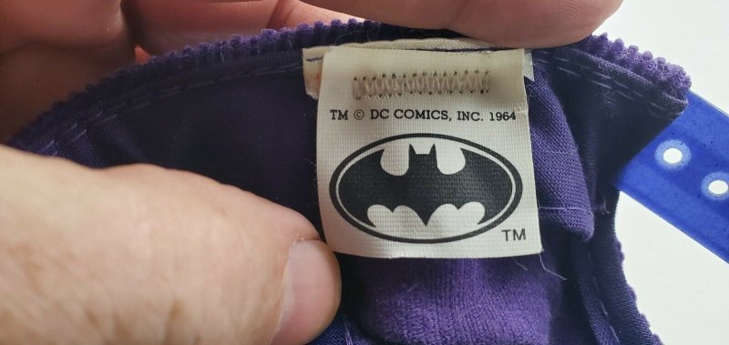 The Joker Hat 80s Strapback Purple Corduroy Cap   DC Comics   Batman Vintage