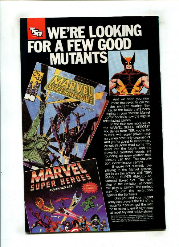 AVENGERS #289 (9.0) HEAVY METAL HORDE!! 1988