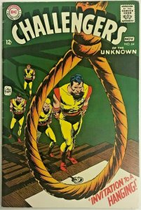 CHALLENGERS OF THE UNKNOWN#64 FN/VF 1968 CLASSIC COVER DC SILVER AGE COMICS