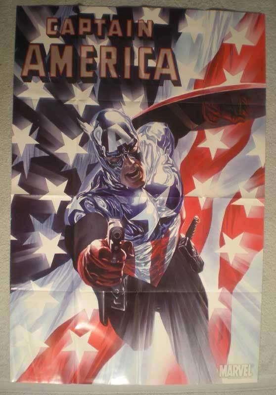 CAPTAIN AMERICA Promo Poster, 24x36, 2007,  Unused, more Promos in store