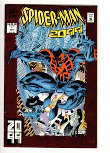 SPIDER-MAN 2099 #1  VF/NM 9.0-9.8 unread warehouse;;1st APP AND ORIGIN.