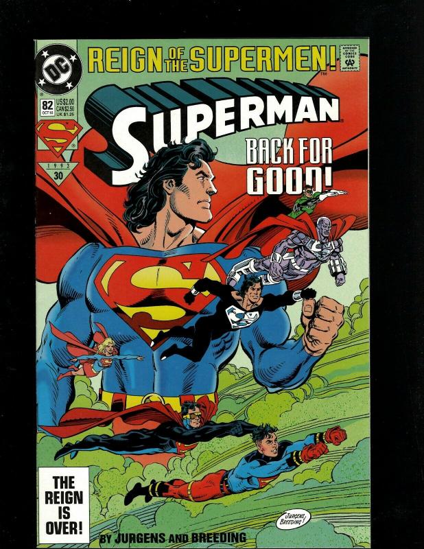 Lot of 12 Superman DC Comic Books #65 66 76 77 78 78 79 80 81 82 82 83 J395