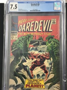 Daredevil #28 (1967) CGC 7.5, Rare in any condition!