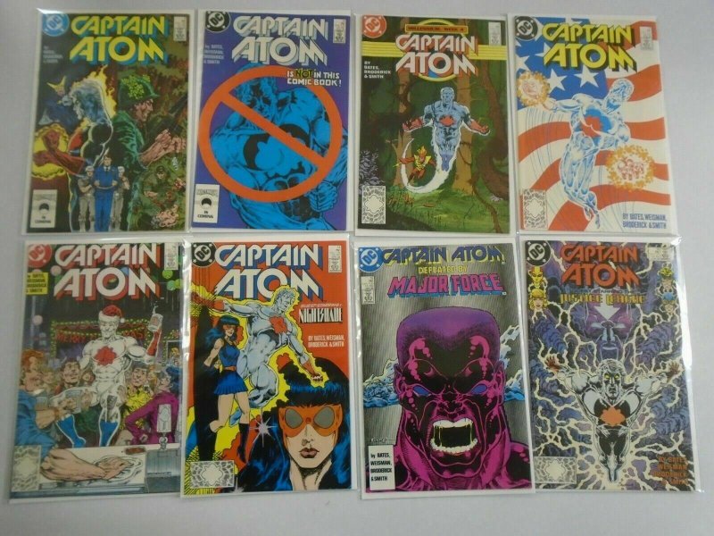 Captain Atom lot 40 different from #1-56 + Annuals #1+2 6.0 FN (1987-91)
