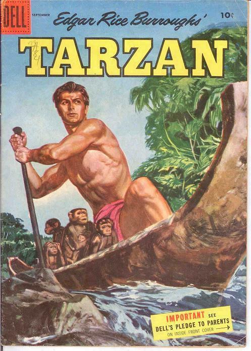 TARZAN 72 VG    September 1955 COMICS BOOK