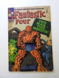 Fantastic Four #51 (1966) VG condition