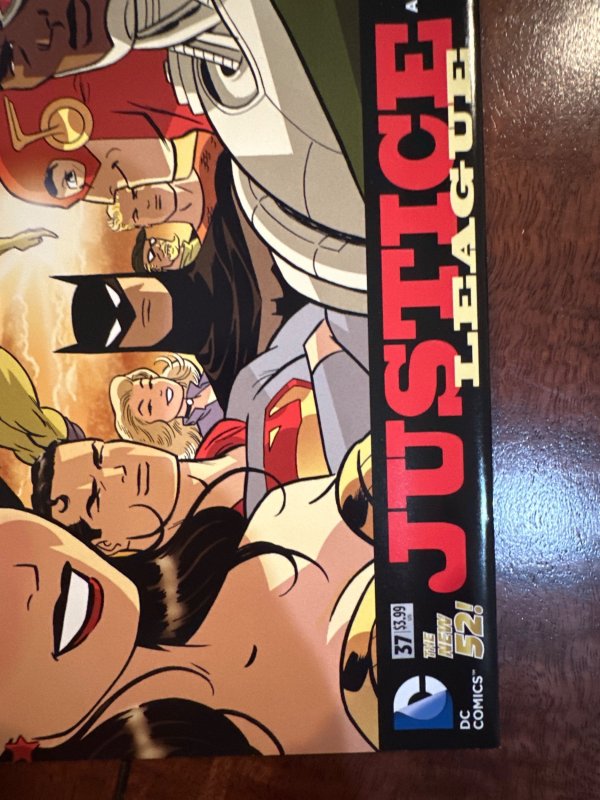 Justice League #37 Cooke Cover (2015)