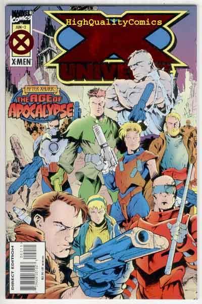 X-UNIVERSE #2, NM+, Age of Apocalypse, Hulk, Lobdell, 1995, more Marvel in store