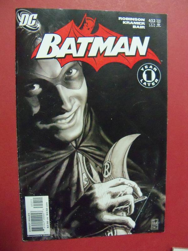 BATMAN  #652 VERY GOOD  4.0 Or Better DC COMICS 2006