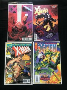 X-MEN 4PC LOT (VF/NM) ALL NEW!! EXTRAORDINARY!! DEATH OF X!! 2016