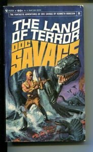 DOC SAVAGE-THE LAND OF TERROR-#8-ROBESON-VG-COVER DOUG ROSA VG 