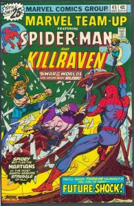 Marvel Team-Up 45 VF 8.0 Killraven Spider-Man 4044 Marvel 1976 