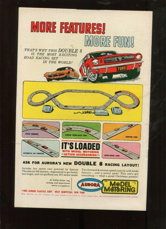 STRANGE ADVENTURES #185 (7.5) THE MAN WHO DIED 100 TIMES