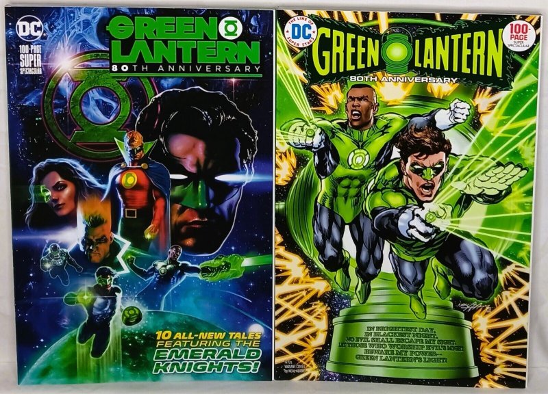 GREEN LANTERN #1 80th Anniversary Neal Adams Liam Sharp Covers DC Comics DCU