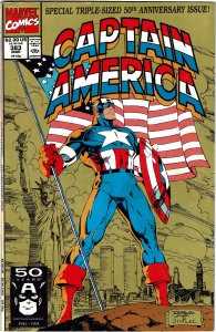 Captain America #383  50th Anniversary  NM-