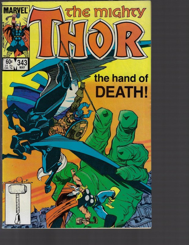 Thor #343 (Marvel, 1984) VF