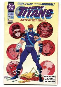 NEW TITANS #99 comic book 1ST ARSENAL--KEY ISSUE-NIGHTWING-ARROW- HIGH GRADE