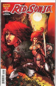 Red Sonja #12 Chin Cover (2014)