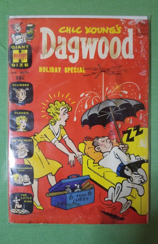Chic Young's Dagwood Comics #131 (1963) fr/gd (water damage)