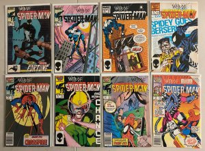 Web Of Spider-Man lot #2-100 + 4 Annuals Marvel (avg 6.0 FN) 52 diff (1985-'93)