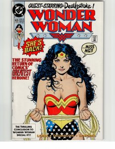 Wonder Woman #63 (1992) Wonder Woman