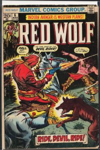 Red Wolf #6 (1973) Red Wolf