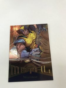 WOLVERINE #125 card : Marvel Metal 1995 Fleer Chromium; NM/M X-men, base