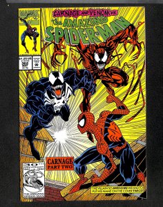 Amazing Spider-Man #362 VF/NM 9.0 2nd Carnage!