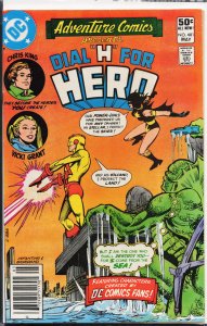 Adventure Comics #481 Newsstand Edition (1981) Dial H for Hero