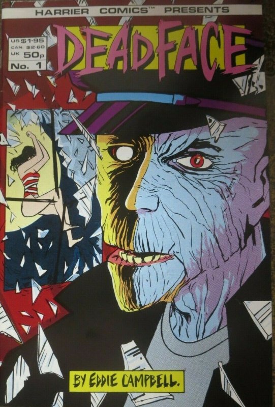 DEADFACE Harrier11/1194 VERY FINE VF Eddie Campbell