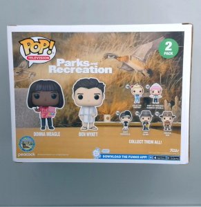 Funko Pop! Donna & Ben #2 Parks and Recreation Target Con Excl.
