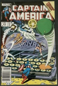 Captain America #314 Newsstand Edition (1986, Marvel) VF/NM