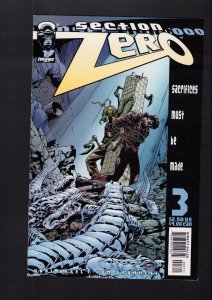 Section Zero #1-3 - THREE PIECE LOT + TOM GRUMMETT ART! (9.2) 2000