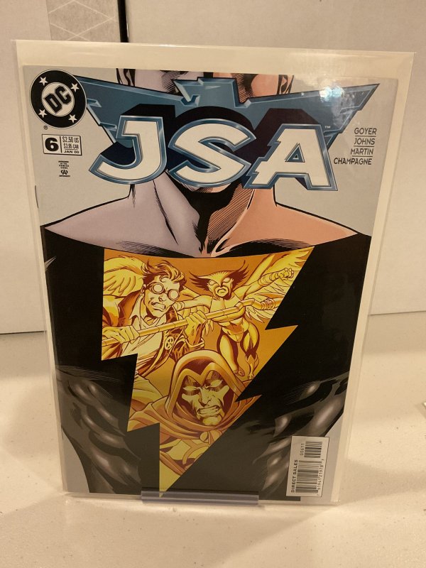 JSA #6  2000  9.0 (our highest grade)  Geoff Johns!