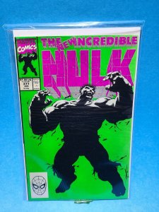 Incredible Hulk #377 1st Professor Hulk, Marvel 1990 VF