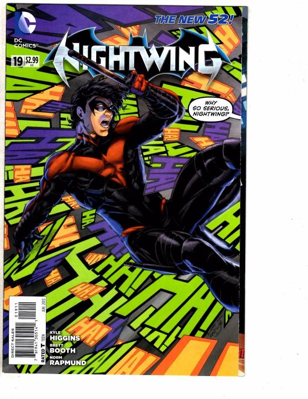 4 Nightwing DC New 52 Comic Books # 19 20 21 22 1st Print NM Range Batman LH3