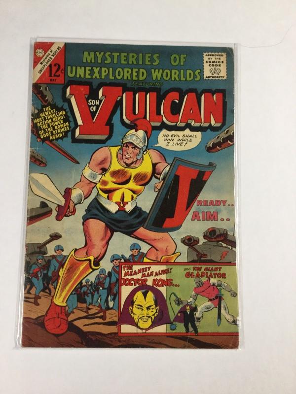 Mysteries Of Unexplored Worlds Son Of Vulcan 46 4.0 Vg Very Good Cdc Silver Age