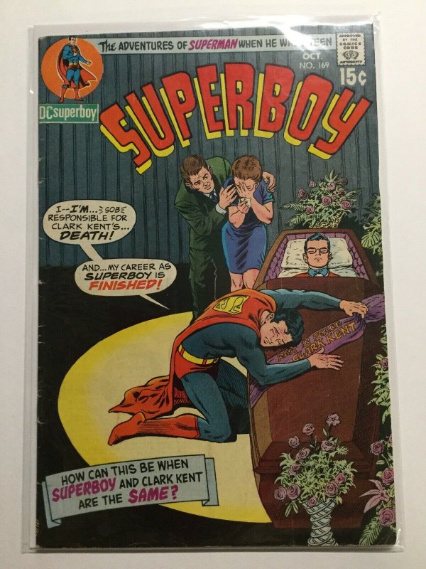 Superboy 169 Fine Fn 6.0 Dc Comics