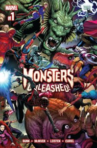Monsters Unleashed! (2017) #1 of 5 VF/NM Steve McNiven Cover