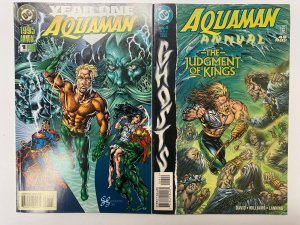 3 MARVEL COMICS Aquaman Year One #1 Aquaman Annual #6 Talos #1 15 KM4