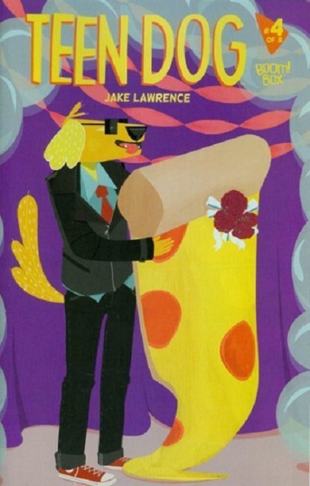 Teen Dog #4B VF ; Boom! | Box Jake Lawrence Pizza Variant