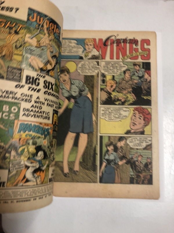 Wings Comics (1944) # 50 (Fair/G) White Pages !