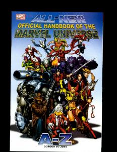 12 Marvel Comics Handbook 1 3 4 5 6 10 Warhead 9 Underworld 1 Angel 1 2 4 5 EK11