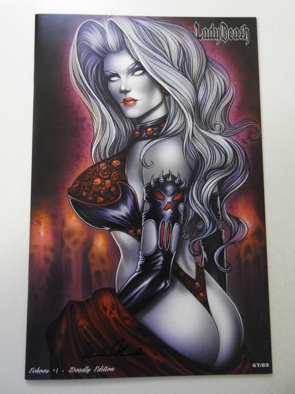 Lady Death Echoes #1 Deadly Edition NM Condition! Signed W/ COA!