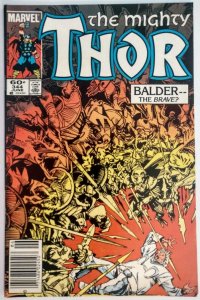 The Mighty Thor #344, MARK JEWELERS EDITION, 1st App Malekith the Accursed